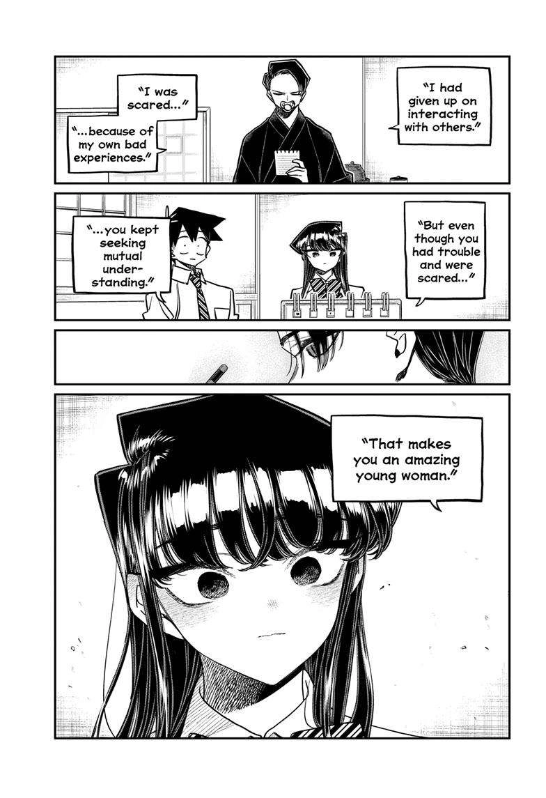 Komi-san wa Komyushou Desu Chapter 417 18